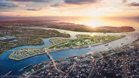 Vinhomes Royal island có vị trí độc tôn ngàn năm có một