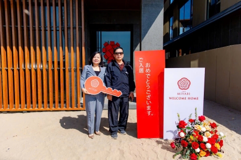 Khách nhận nhà The Miyabi ngỡ ngàng trước không gian sống trên đảo Tỷ phú Vinhomes Vũ yên