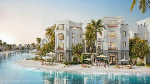Dự án Vinhomes Vũ yên -Vinhomes Royal Island gây sốt với mô hình biệt thự đảo biển sau nhà