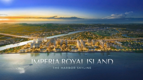 Imperia Royal Island-tên gọi chính thức tổ hợp chung cư trên đảo Vũ yên của MIK sắp ra mắt