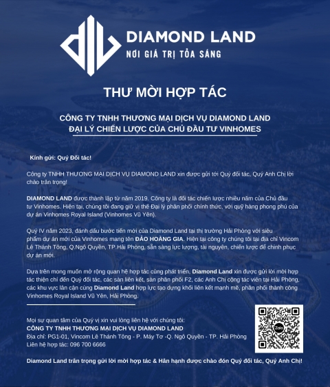 Tuyển dụng Sale bán bất động sản Vinhomes tại Hải phòng