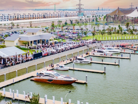 Bến du thuyền Vinhomes Royal island Đảo Vũ yên chính thức khai trương Bến du thuyền Vinhomes Royal island Đảo Vũ yên chính thức khai trương