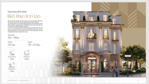 Biệt thự đơn lập Vinhomes Vũ Yên-Không gian lý tưởng ,đầu tư sáng suốt