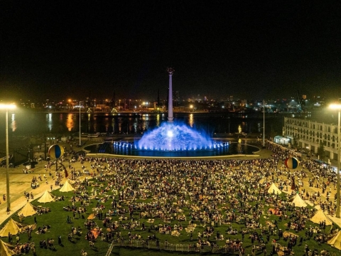 Hình ảnh Sự kiện Khai trương Quảng trường châu âu Royal Square Vinhomes Royal Island