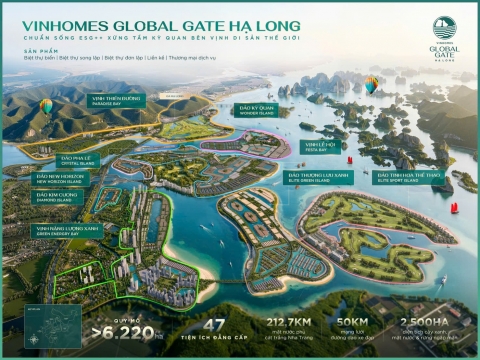 Vinhomes chính thức ra mắt Vinhomes Global Gate Hạ Long tại Quảng Ninh – siêu đô thị biển quy mô hơn 6.200 ha