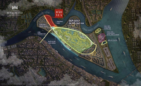 mở bán phân khu Đảo Vua tại thành phố hoàng Gia Vinhomes Royal island