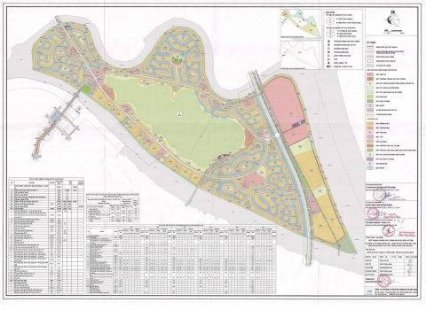 Phê duyệt Đồ án Quy hoạch phân khu tỷ lệ 1/2000 Khu vực đảo Vũ Yên